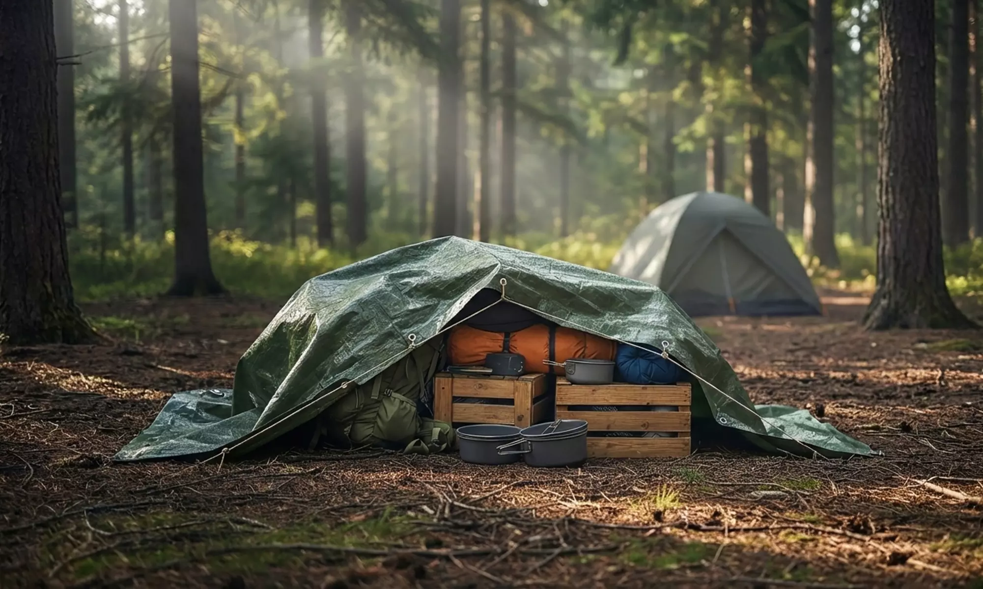 Wasserfeste, reißfeste Plane