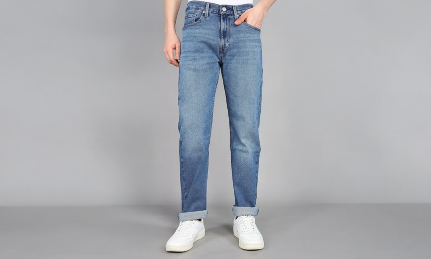 Image 9: Levi's 505 Men's Straight Fit Jeans