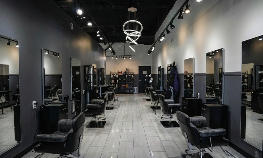 Image 8: Men's Haircut: Any Length with Shampoo, Conditioning, & Blow-Dry