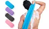 Back Scrubber Towel Strip Shower Bath Spa Skin Body Wash Cloth Soft