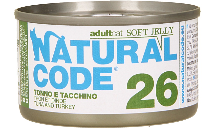 Image 20: Set da 24 lattine di cibo per gatti Natural Code