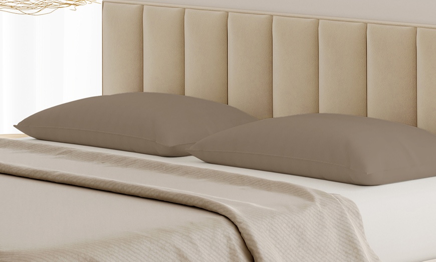 Image 16: Coppia Federe 100% puro Cotone Alta qualità Made in Italy