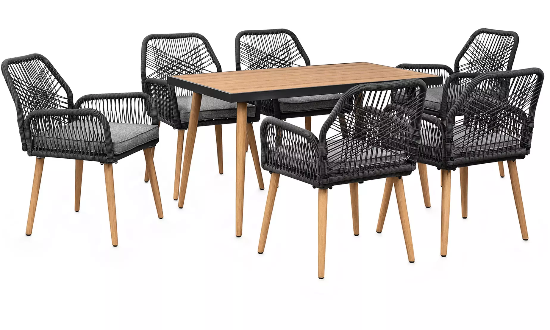 Swing & Harmonie Garten-Sitzgruppe „Mireva“ oder „Calvani“