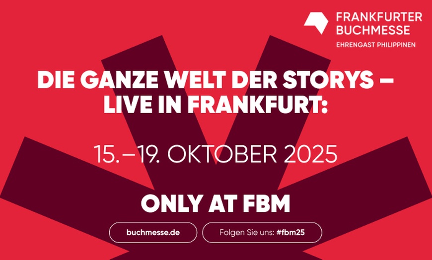 Image 1: Ticket für die Frankfurter Buchmesse am 17. oder 19.10.25
