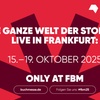 Image 1: Ticket für die Frankfurter Buchmesse am 17. oder 19.10.25