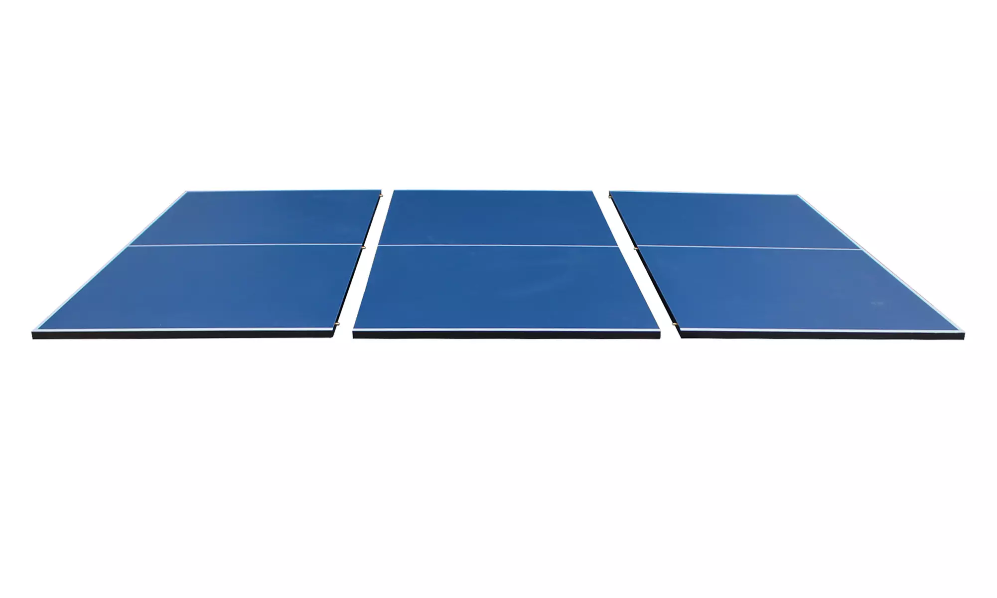 Tavolo da ping-pong pieghevole a 3 pannelli