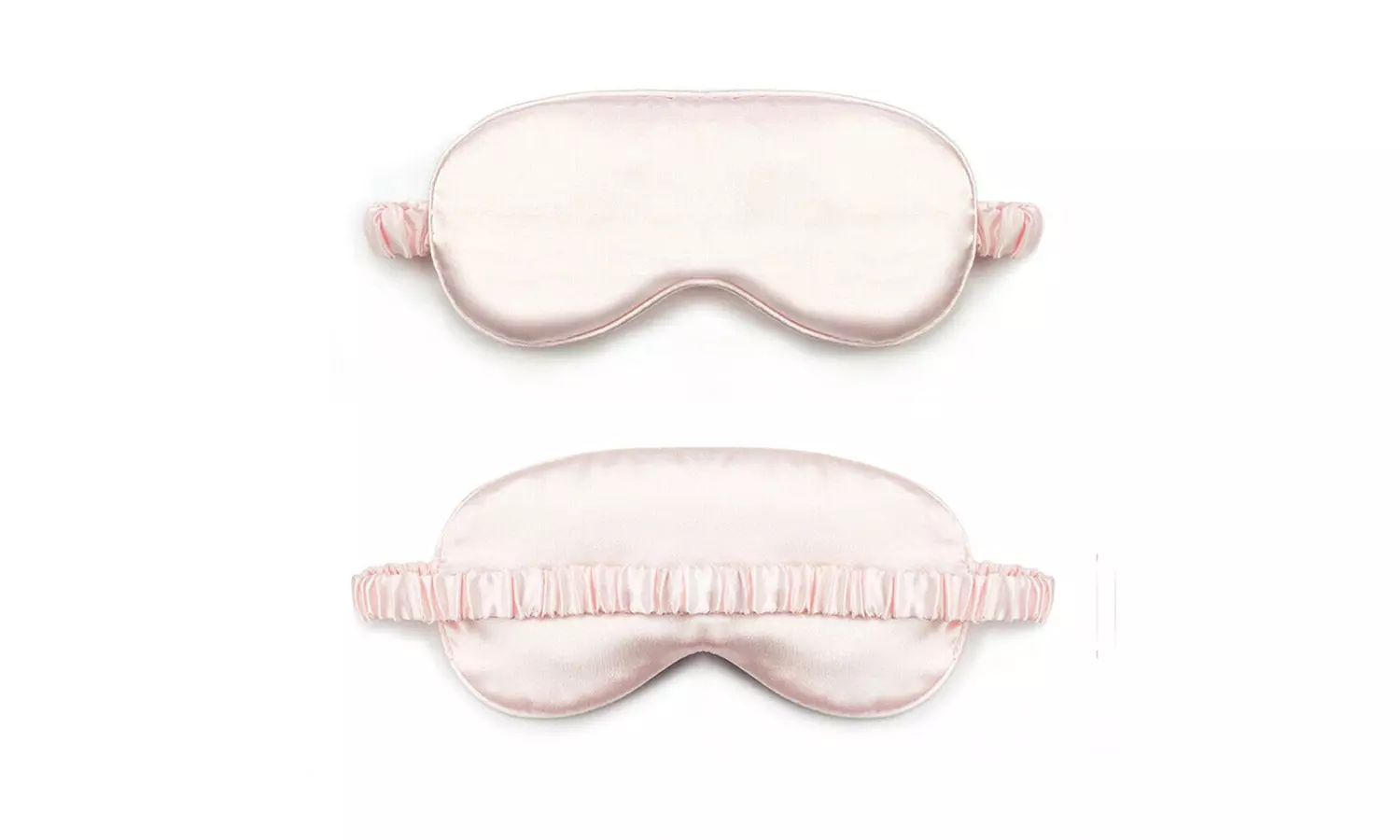 Double-sided Satin Silky travel Sleep Eye Mask Cover Padded Blindfold Smooth