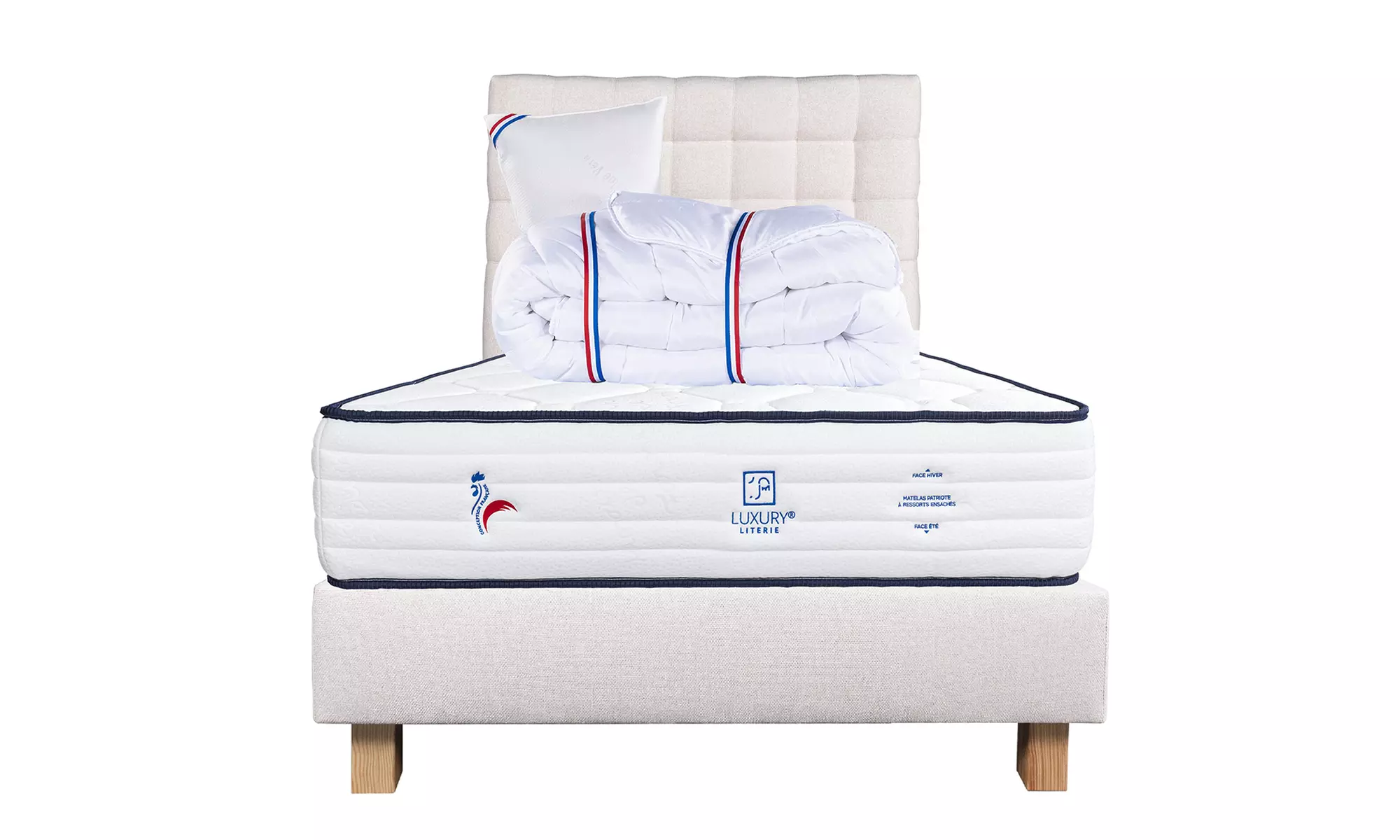 Matelas ''Patriote'' de Luxury Literie 27 cm, seul ou en pack