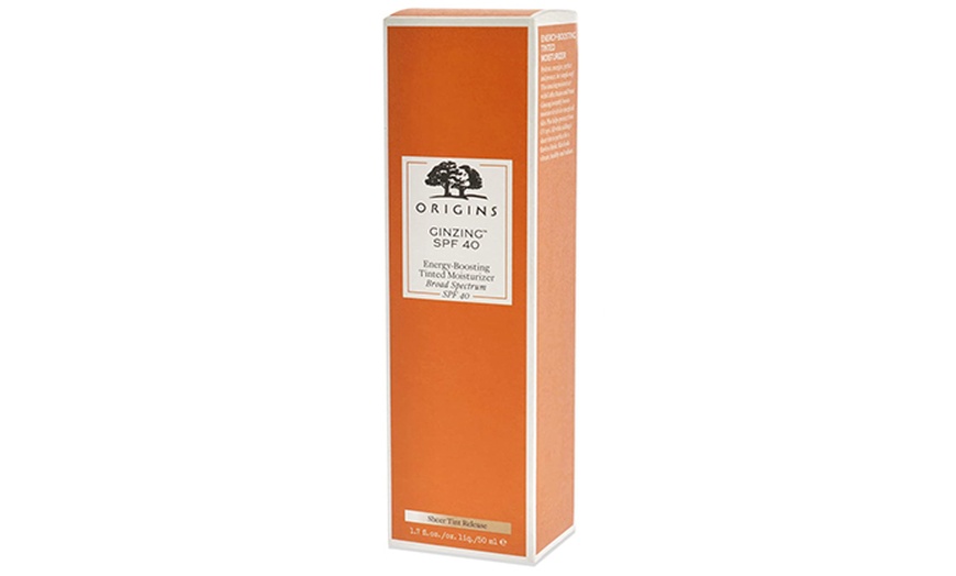 Image 2: Origins Ginzing Energy Boosting Tinted Moisturiser SPF40 50ml