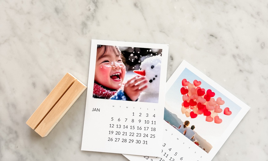 Image 11: Create a Custom Desktop or Wall Calendar | Photo Memories All Year
