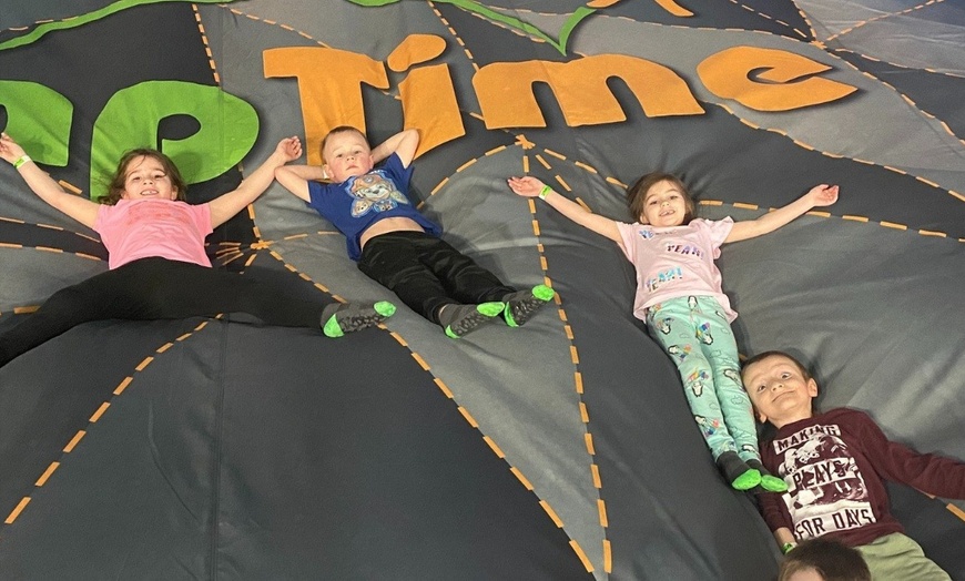 Image 6: Ninety Minute Jump Pass with Wall-to-Wall Trampolines and Inflatables!