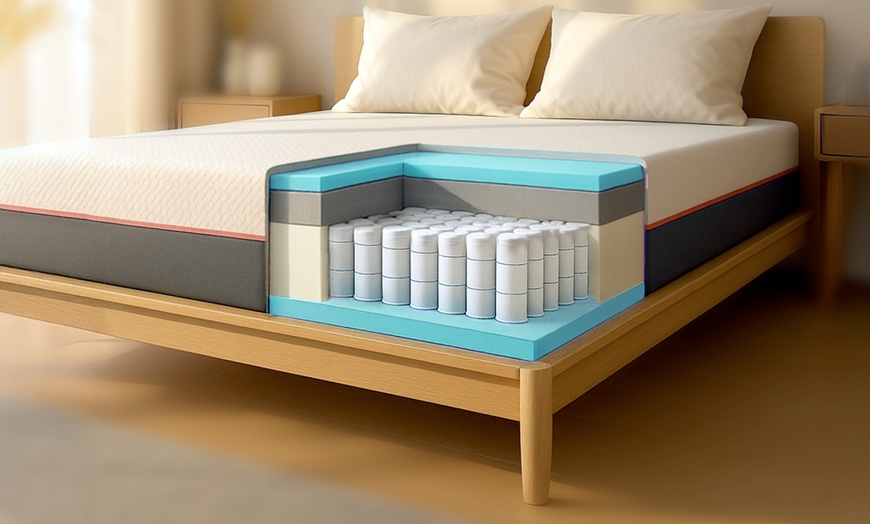 Image 2: Materasso ortopedico in memory foam Breeze The White Stone
