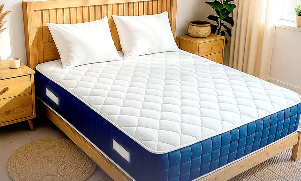 Materasso a molle insacchettate e memory foam