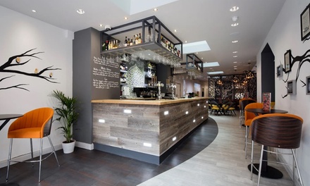 For Two People: Two Course Meal with Prosecco - The Wesley Euston