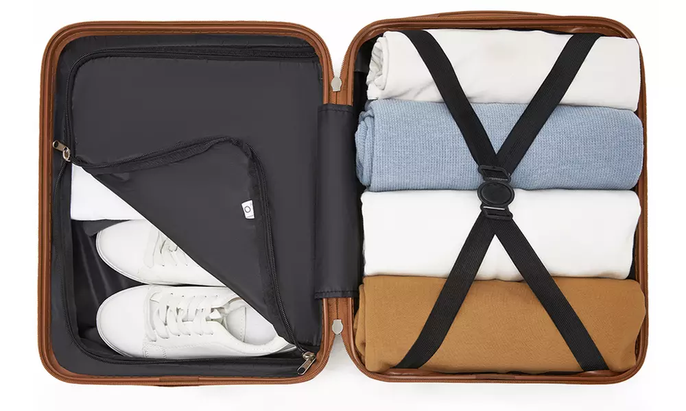 Valise cabine 15'' avec roulettes 360° amovibles Kono