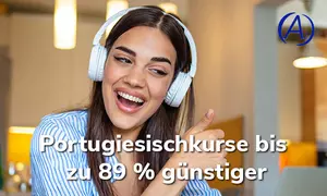 3, 6, 12 oder 18 Monate Online-Portugiesisch-Sprachkurs mit PortuguesAZ (bis 93% sparen)