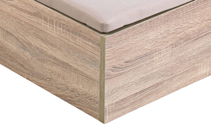 Image 5: Canapé Abatible Altura 32cm ENVIO, MONTAJE Y RECOGIDA ANTIGUO GRATIS, Gran Capacidad, Madera, Tapa 3D, Natural