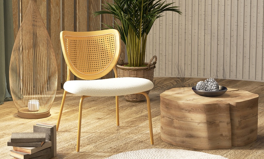 Image 1: Stoel 'Balin' in ecru van het merk Doosense