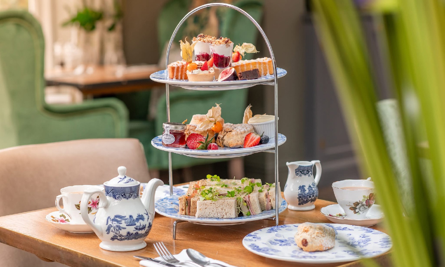 Delightful Classic or Sparkling Afternoon Tea for 2 or 4 Awaits