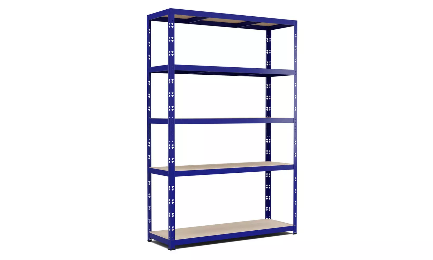 Étagère de rangement polyvalente en métal pour charges lourdes