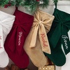 Image 5: Personalized Embroidered Christmas Stockings for Festive Fun!