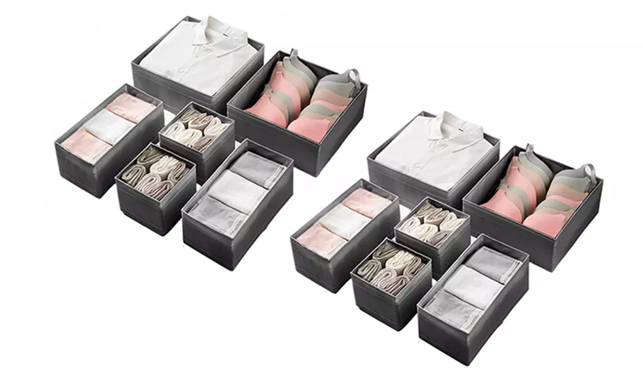 Free Shipping: 6 Pack Washable Foldable Organizer Divider