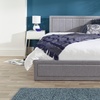 Image 3: Aspire Castleton Quilted Headboard Ottoman Bed