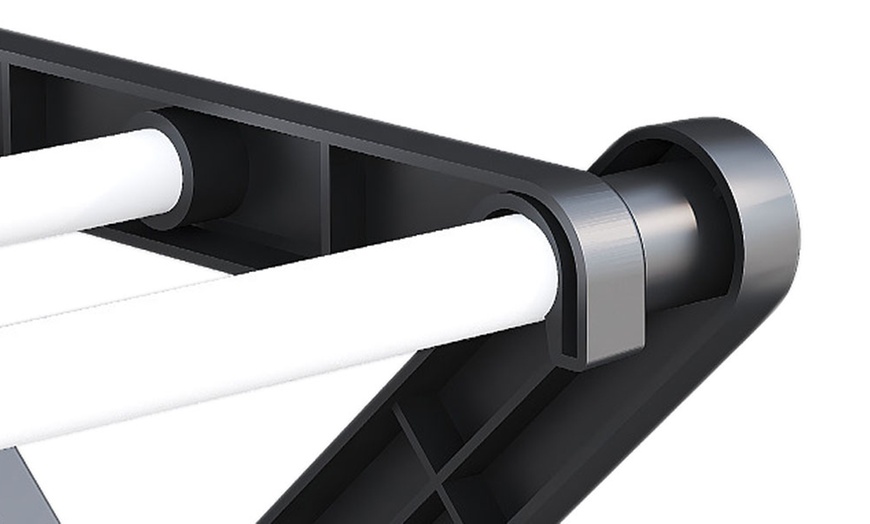 Image 4: Six-Tiers Foldable Metal Shoe Rack