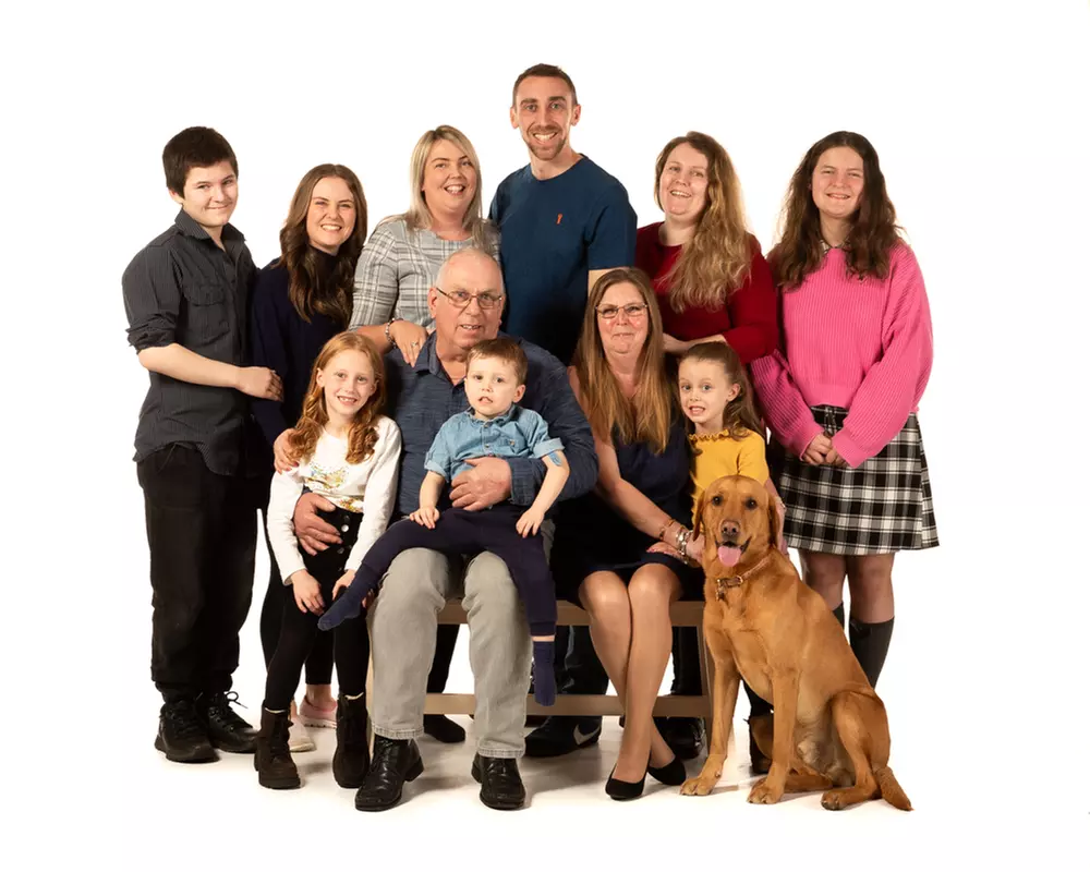 Family Photoshoot with Prints