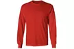 Men's Basic 100% Cotton Long Sleeve Crew Neck T-Shirt (S-3XL) - Second Medium