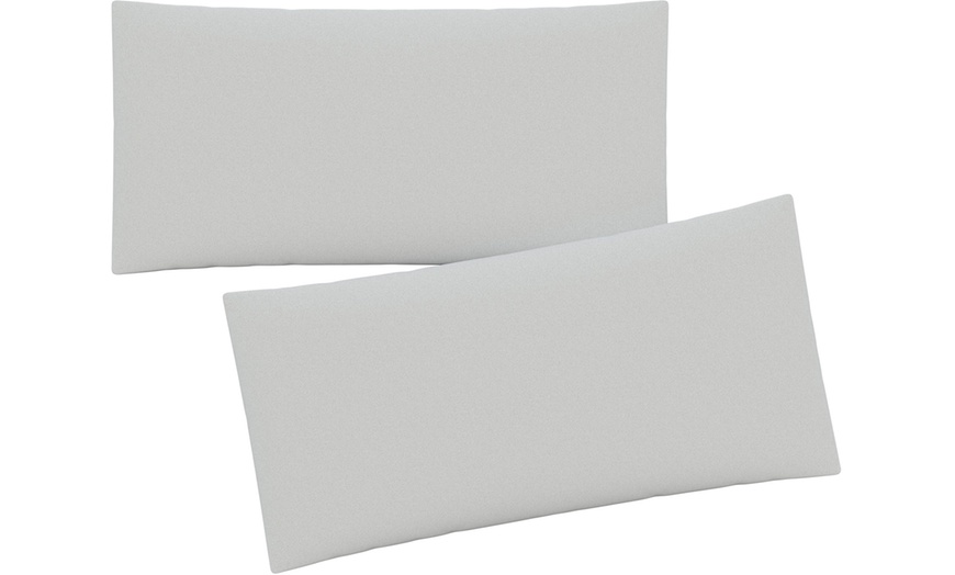 Image 16: GMD Living 2er-Set Baumwoll-Kissenbezüge JESBERG