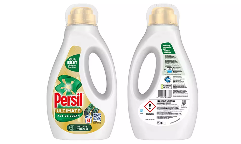 Pack of Three Persil Ultimate Liquid Detergent 837ml