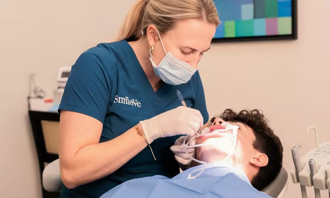 Limpieza bucal con opción a radiografía y curetaje de 1 o 2 arcadas