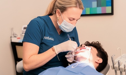 Limpieza bucal con pulido, fluorización, revisión, diagnóstico y radiografía - Smilove Dental