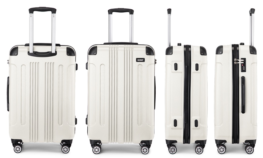 Image 8: Ensemble de valises beige ou gris