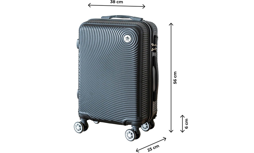 Image 20: Trolley da viaggio o set 3 valigie Coveri