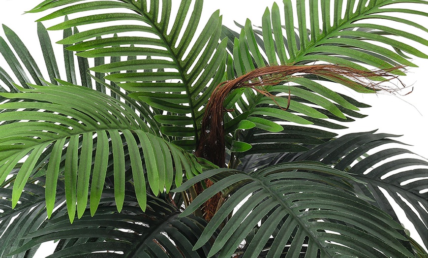 Image 3: Künstliche Palme im Kunststofftopf, 100 cm