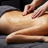 Image 1: Refresh with a Leg & Foot Scrub or Body Scrub + & Hair Wash & Blow dry