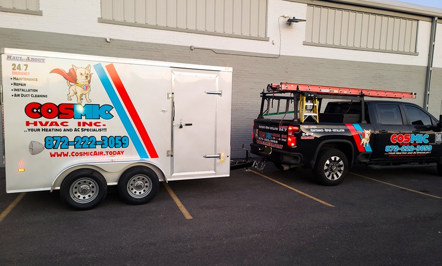 Image 1:  Furnace/Boiler, Furnace Tune Up, Air Duct, Dryer Vent Cleaning