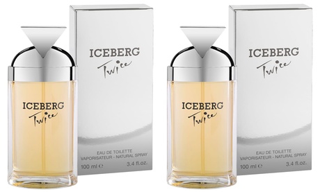 2 Eau de Toilette da donna Iceberg Twice da 100 ml, in formato spray