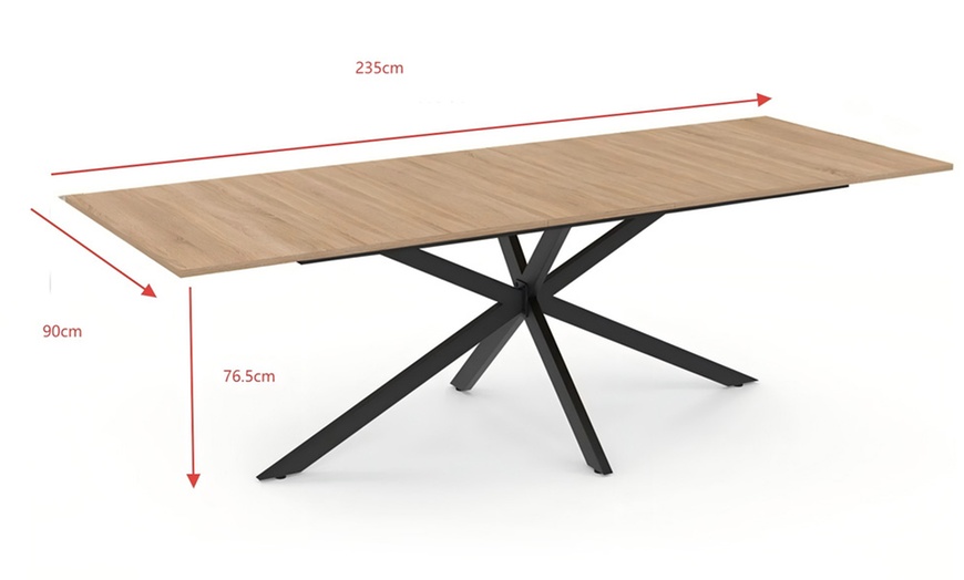 Image 19: Table extensible effet bois, Kocoon