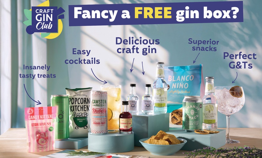 Image 2: Craft Gin Club, FREE Gin Box, Worth £35