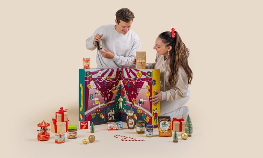 Image 1: Unwrap 2025: Daily Delights in the XXL Degustabox XXL Advent Calendar