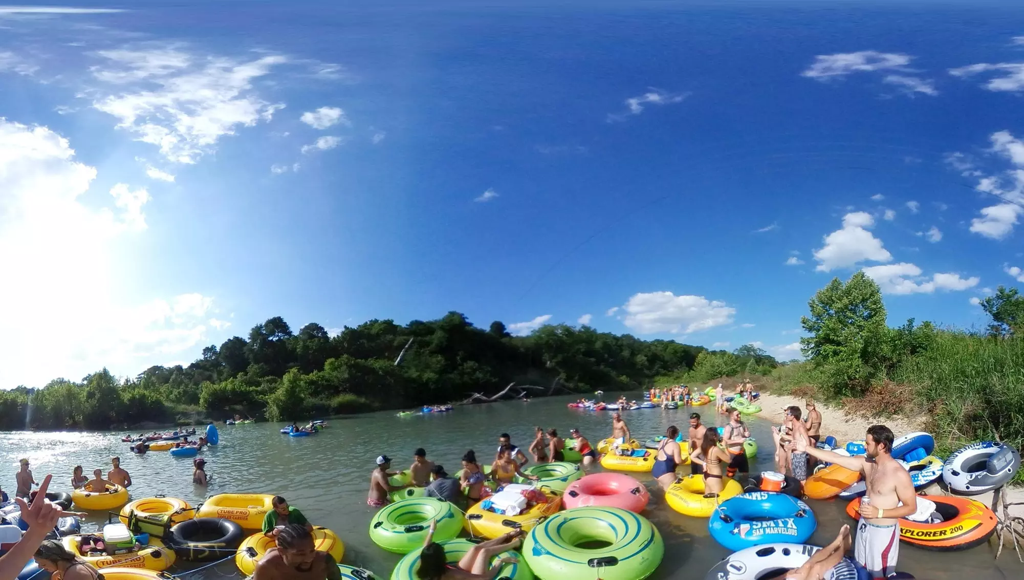 River Tubing Adventure with Transportation – San Marcos River