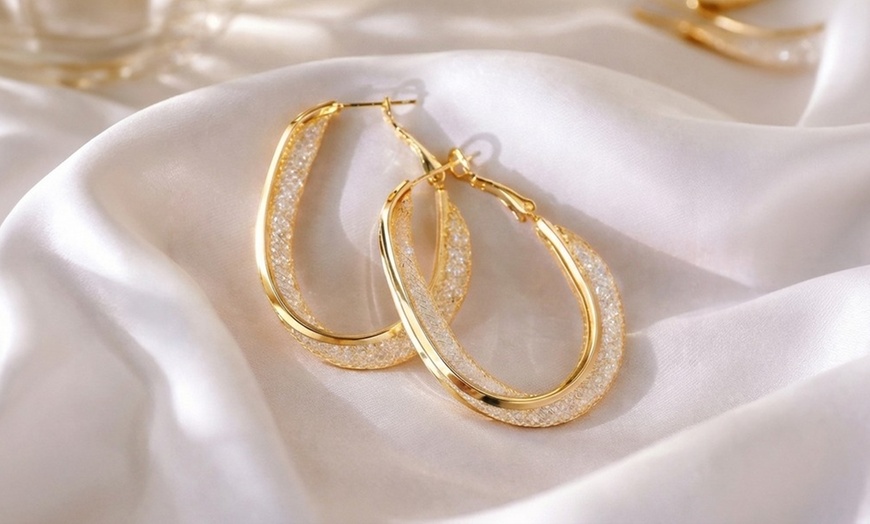 Image 5: Paires de boucles d'oreilles type créole