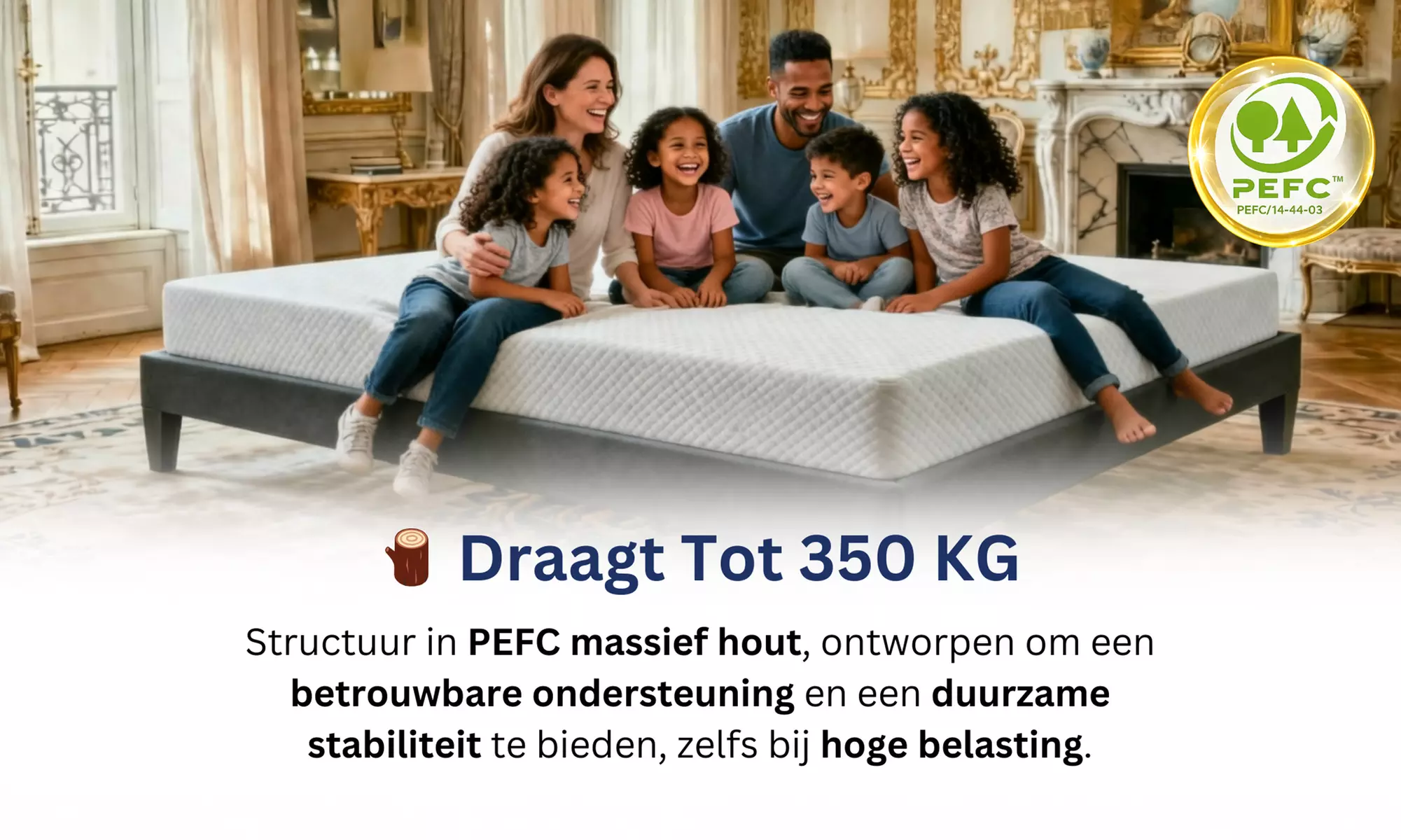 Bedbodem, naar keuze inclusief matras