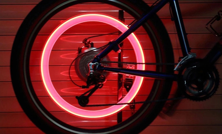 Image 13: 2 of 4 led-lampen voor de fiets