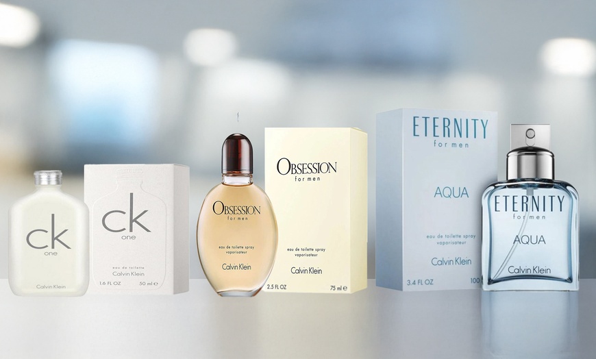 Image 1: Calvin Klein One, Eternity or Obsession Eau de Toilette Spray for Men