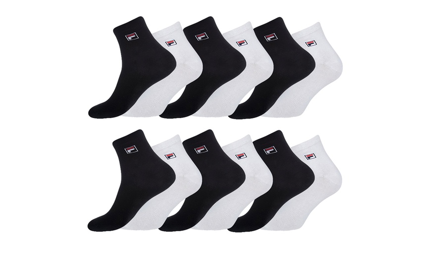 Image 2: Lot de 12 paires de chaussettes courtes Fila