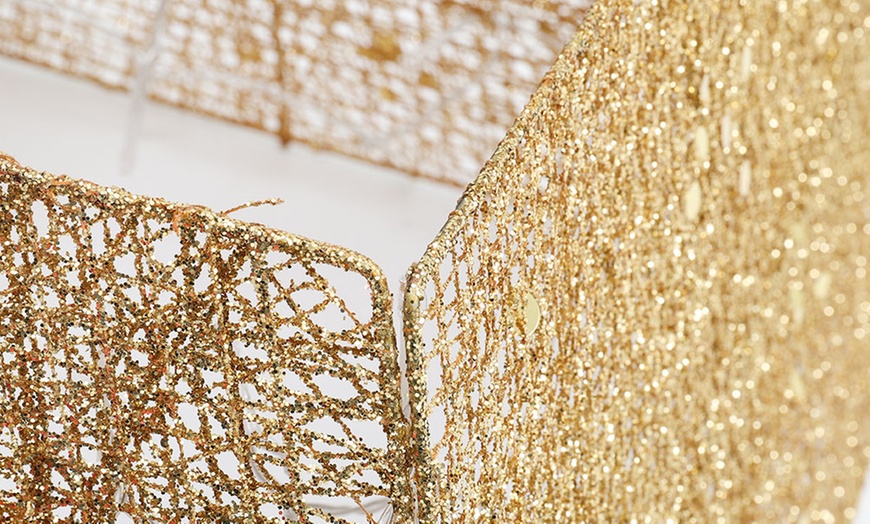 Image 8: Living And Home Christmas Square Tree Collar Basket